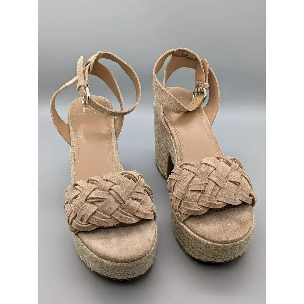 Marc Fisher ODILIA ESPADRILLE PLATFORM SANDAL Size10 M (MSRP $160)
